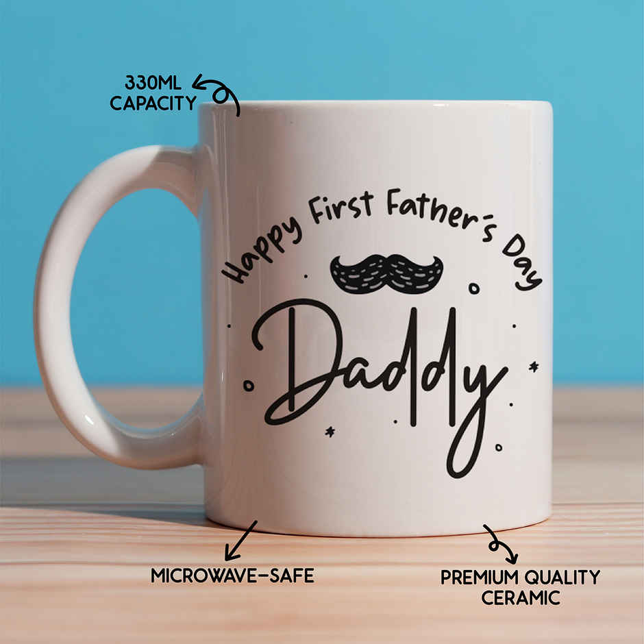 Oye happy First Father's Day Mug
