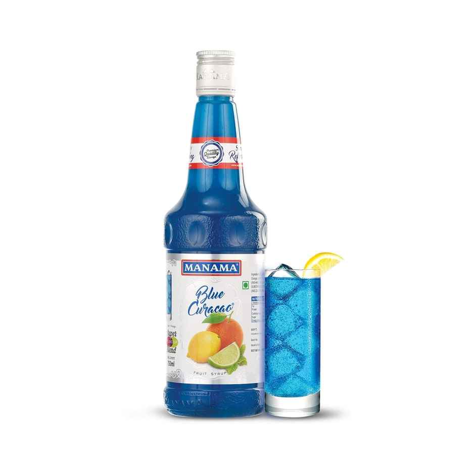 Manama Blue Curacao Syrup