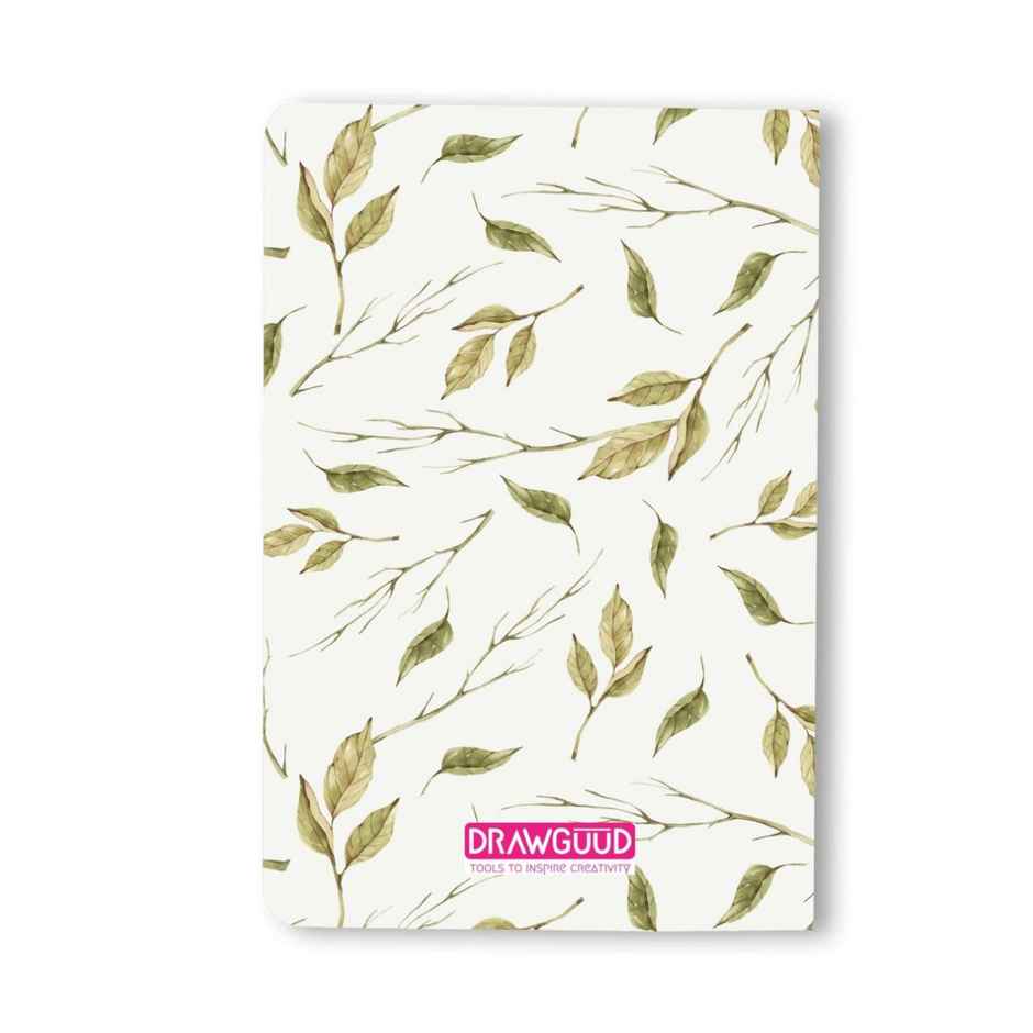 Journo By Drawguud 70 Gsm A5 Notebook : Ruled |120 Pages (Green My Notes)