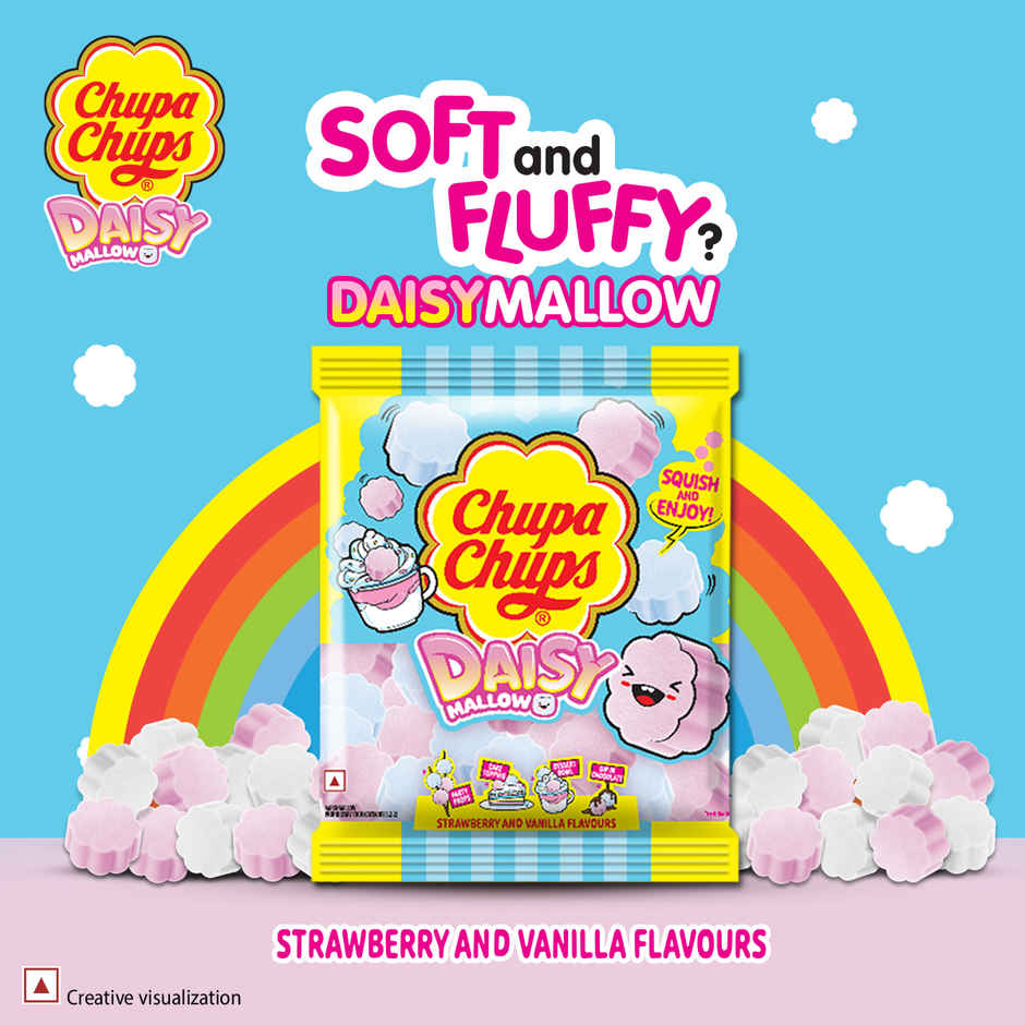 Chupa Chups Daisy Mallow | Soft, Fluffy & Fun Marshmallow