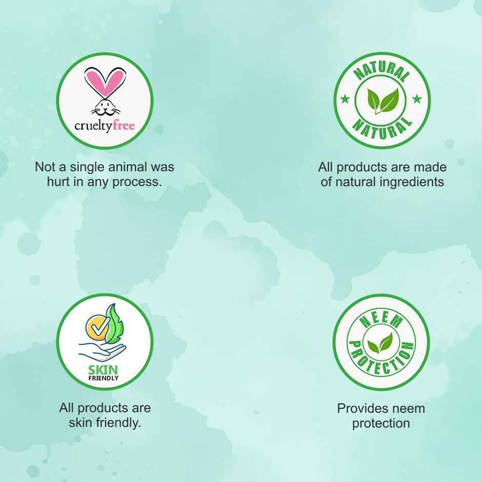 Nimbarka Herbal Neem Soap Natural Anti-Bacterial Moisturizing Acne Treatment