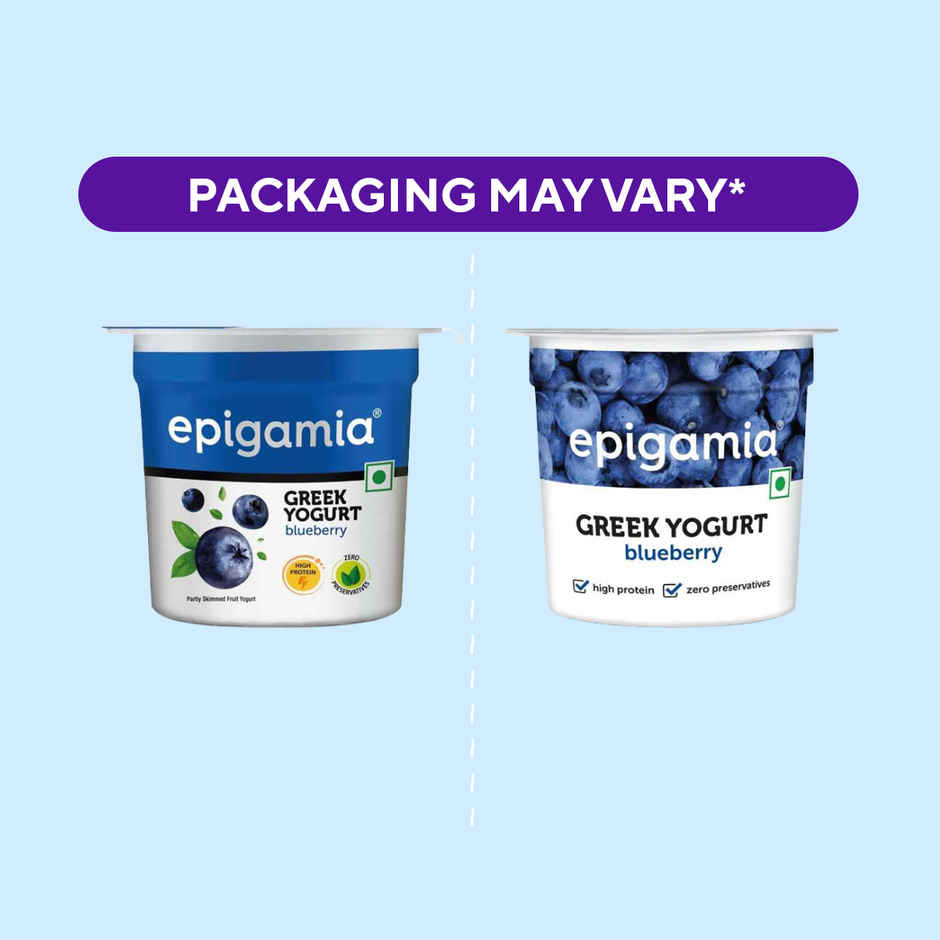 Epigamia Greek Yogurt Blueberry