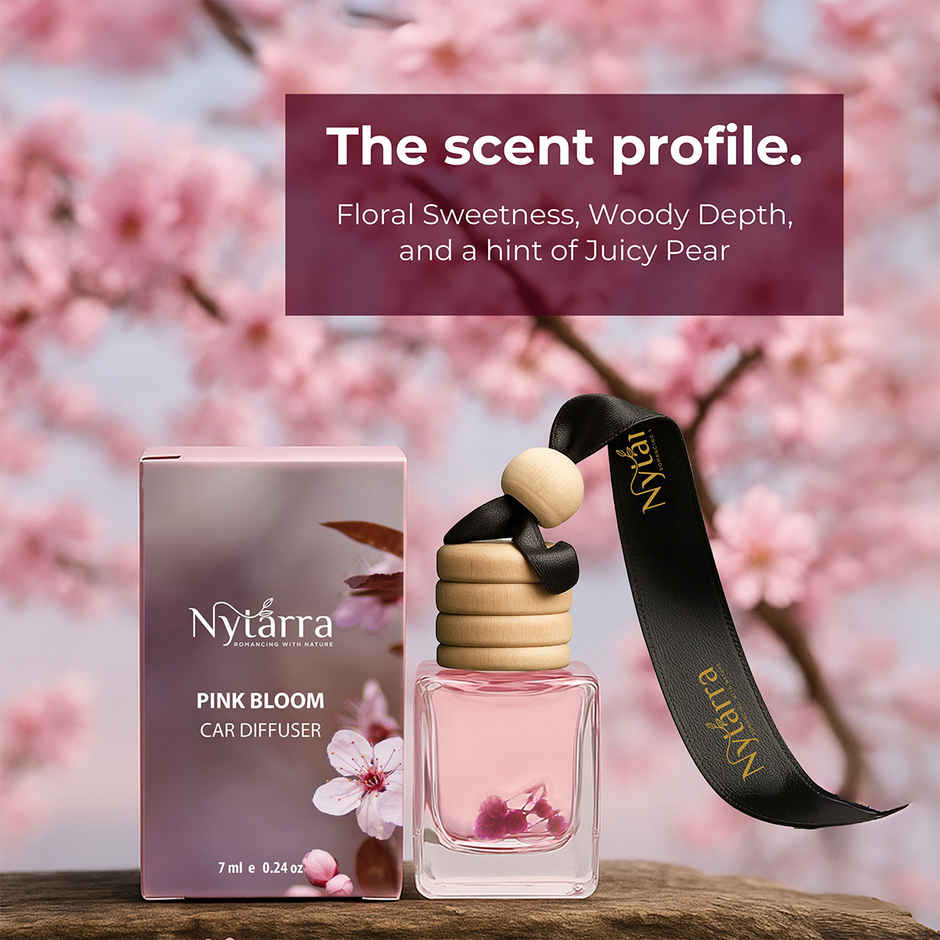 Nytarra Naturals Luxury Car Freshener Pink Bloom