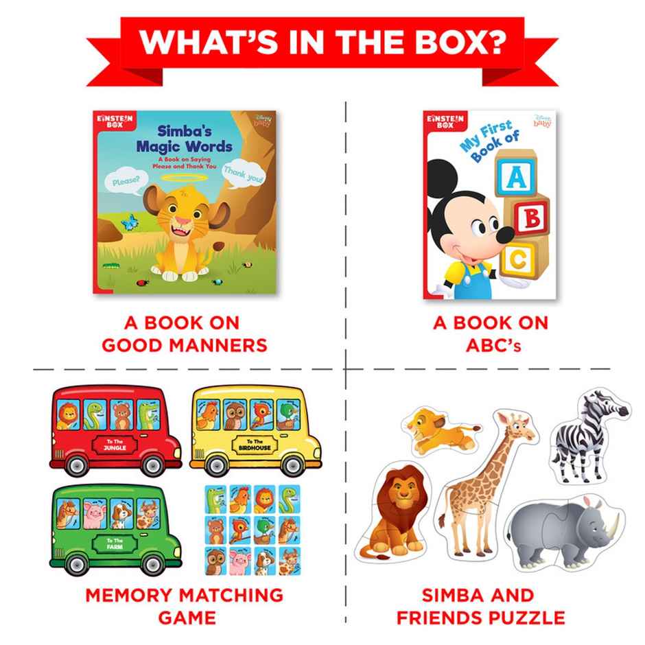Einstein Box For 2-Year-Old Boys/Girls | Gift Toys For 2-Year-Old Kids | Board Books And Fun Games