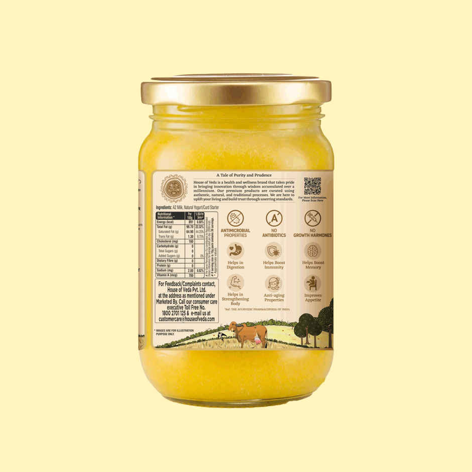 House Of Veda A2 Bilona Cow Ghee