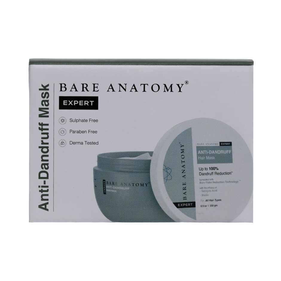 Bare Anatomy Expert Anti-Dandruff Hair Mask | Targets Oily Scalp And Sheds Dry Flakes