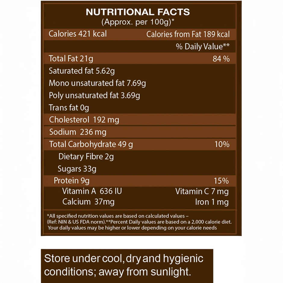 Elite Premium Choco Plum Cake| Combo