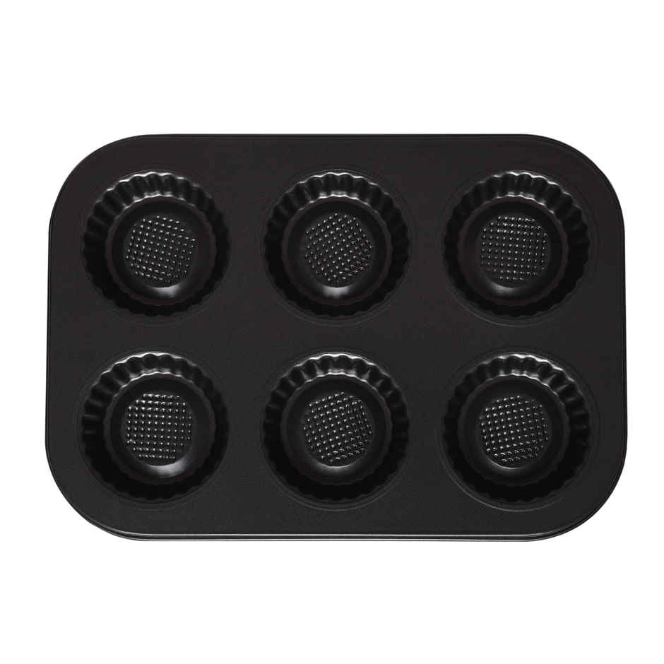 Cake and Cupcake Mould with 6 Cavity - Small