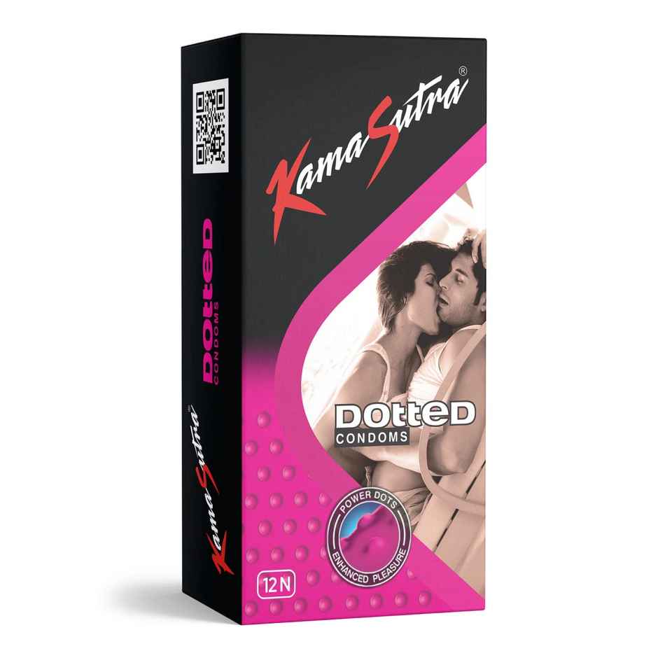 KamaSutra Dotted Condoms For Men | Safe & Comfortable