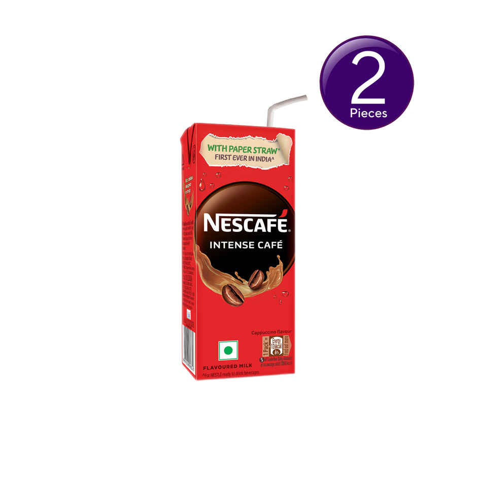 Nescafe Ready To Drink Coffee Flavoured Milk Intense Cafe Cappucino Cold Coffee Combo