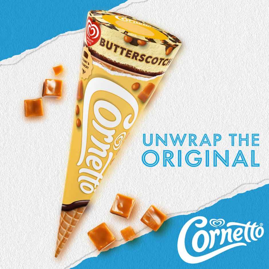 Kwality Wall's Cornetto Butterscotch Cone