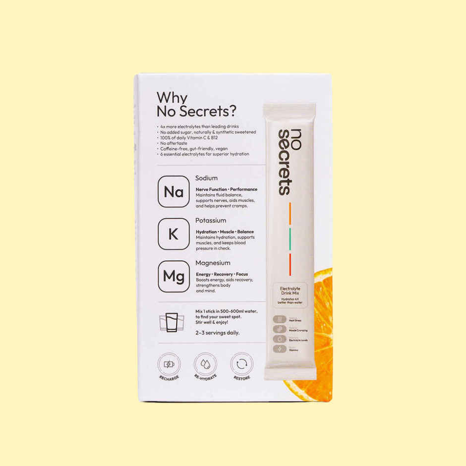 No Secrets Perfect Hydration Duo Electrolytes & Antioxidants Assorted Box