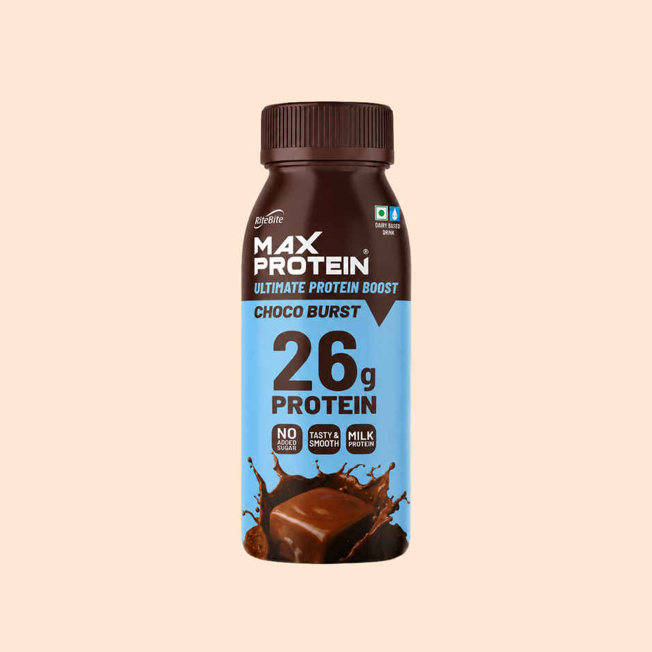 RiteBite Max Protein Choco Burst 26g Protein Milkshake