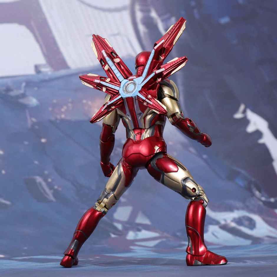 Striders Licensed Marvel Iron Man MK85 Poseable Figure Superhero Toy | 7 inch