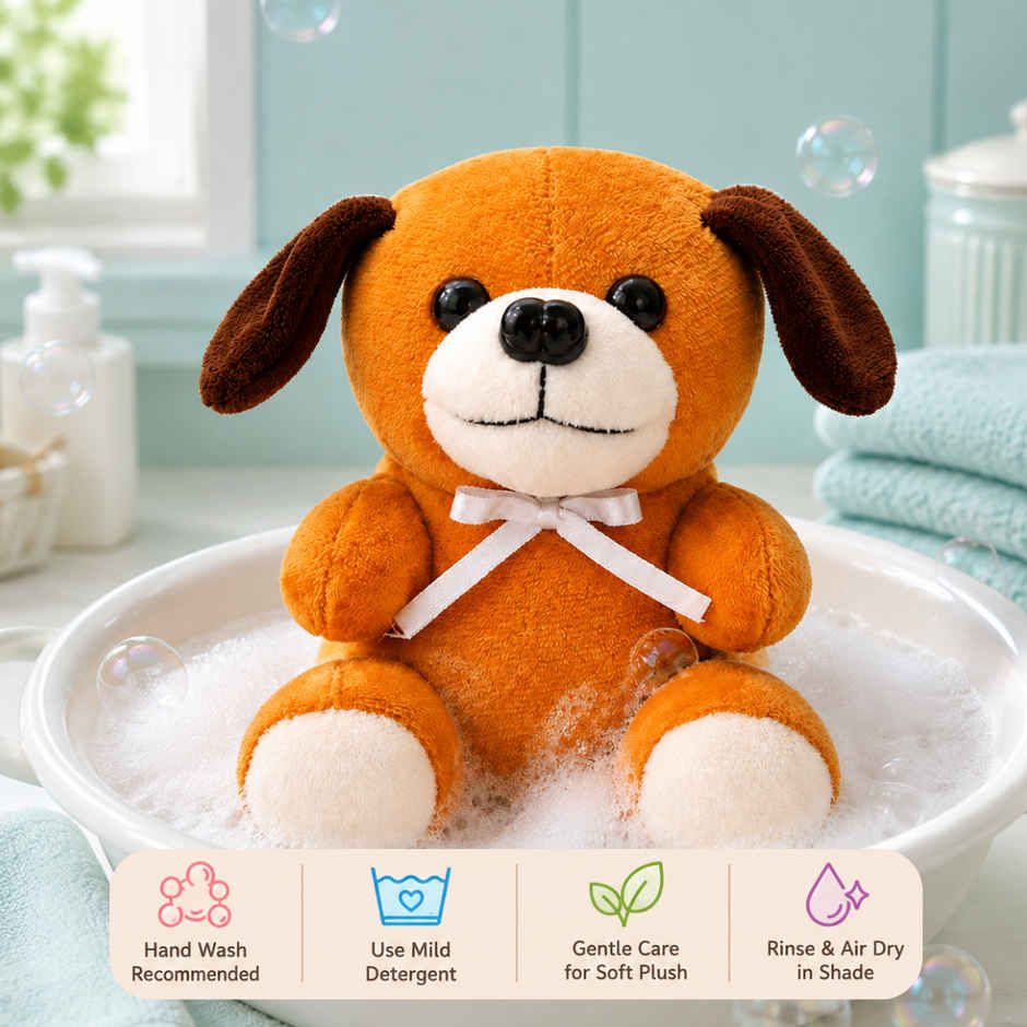 ToyTales Jack Dog Plush Toy | Stuffed Animal Soft Toy | Birthday Gift for Kids | Gift Baby | 15cm