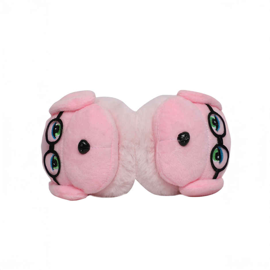 Fabseasons Unisex Faux Fur Winter Earmuffs | Baby Pink - Free Size