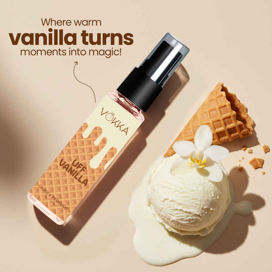 Vokka Pocket Perfume Uff Vanilla 8ml Luxury Eau De Parfum for Women