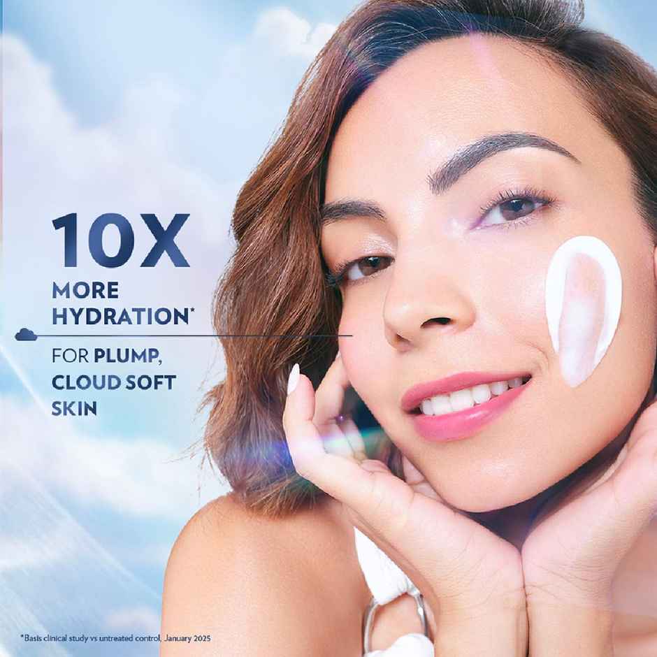 Vaseline Cloud Soft Light Moisturiser | 100 Hours Non-Sticky Hydration |Ceramides & Hyaluron
