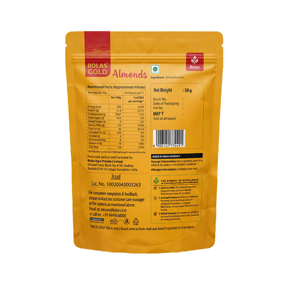 Bolas Gold Almonds