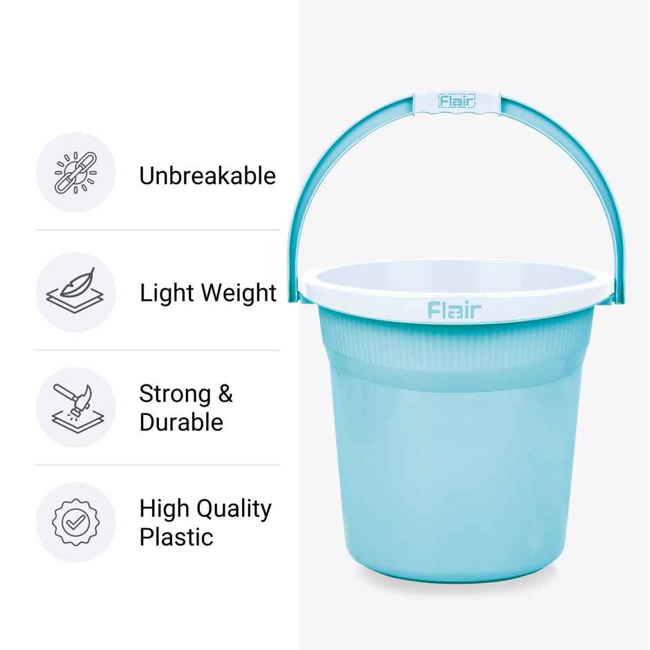 Flair Estella Home Bucket 19 Litre - Blue