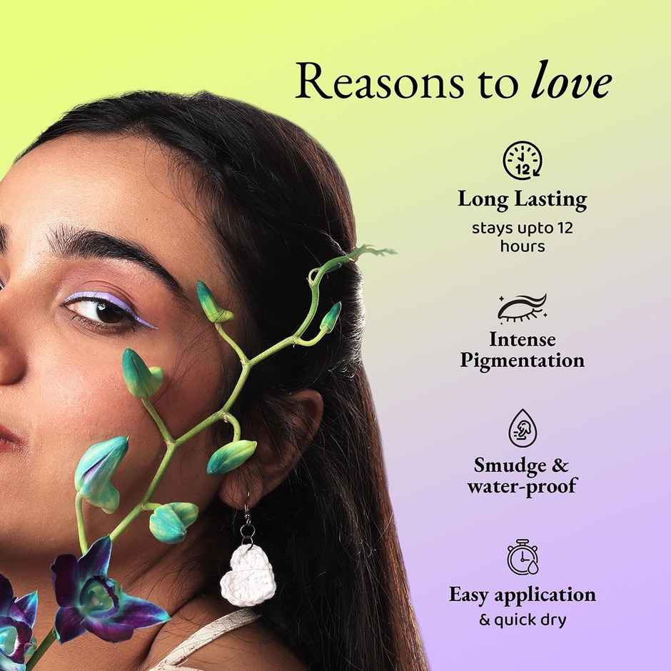 Elitty Pack Of 3 Colourful Liquid Waterproof Eyeliner- Pastel Pop