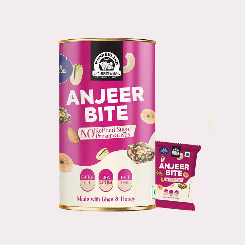 Wonderland Foods Vrat Anjeer Bites