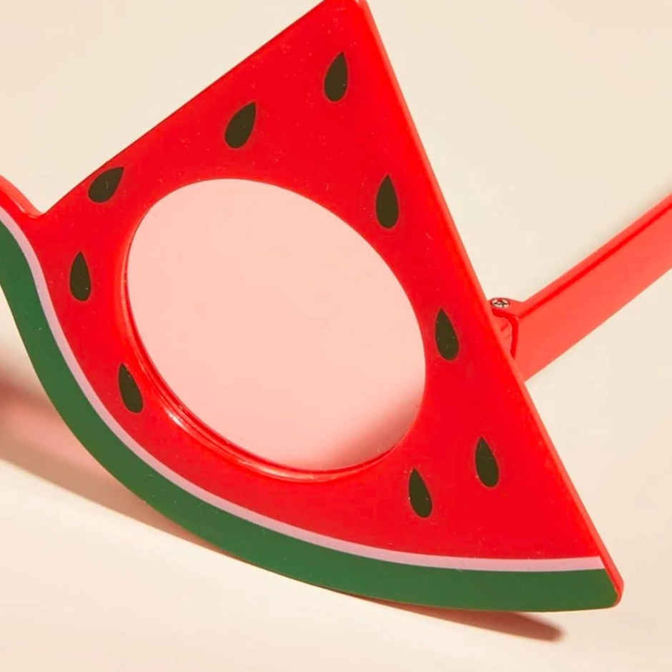 Chrome Watermelon Party Glasses - Assorted