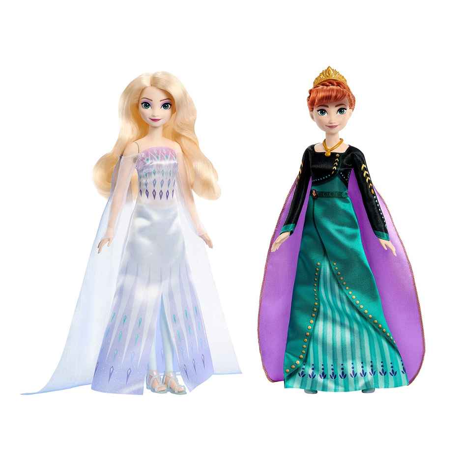 DISNEY FROZEN QUEEN ANNA AND ELSA,GIRLS,3Y+,Multicolour