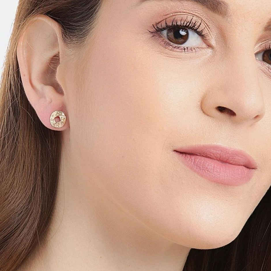 YouBella Jewellery Gold Plated Combo Of 24 Stud Tops Earings For Girls And Women