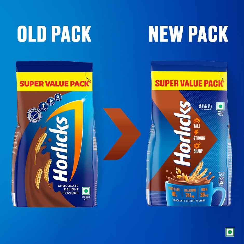 Horlicks Chocolate Drink Mix | For 5+ years Kids