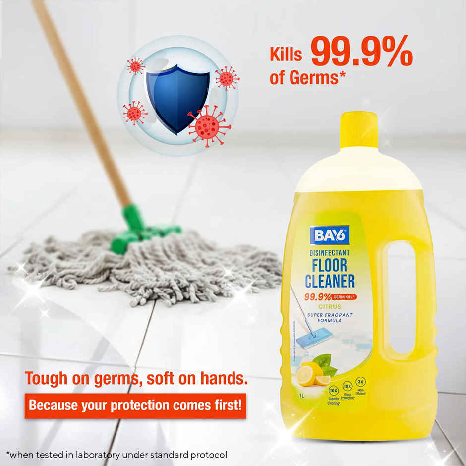 BAY6 Floor Cleaner Super Fragrant Citrus