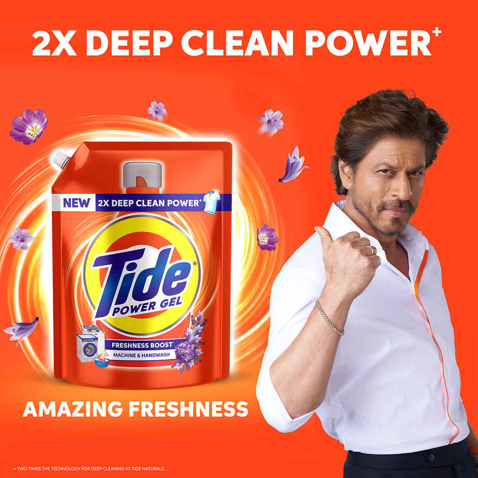 Tide Power Gel Liquid Detergent for Top Load & Front Load Washing Machine