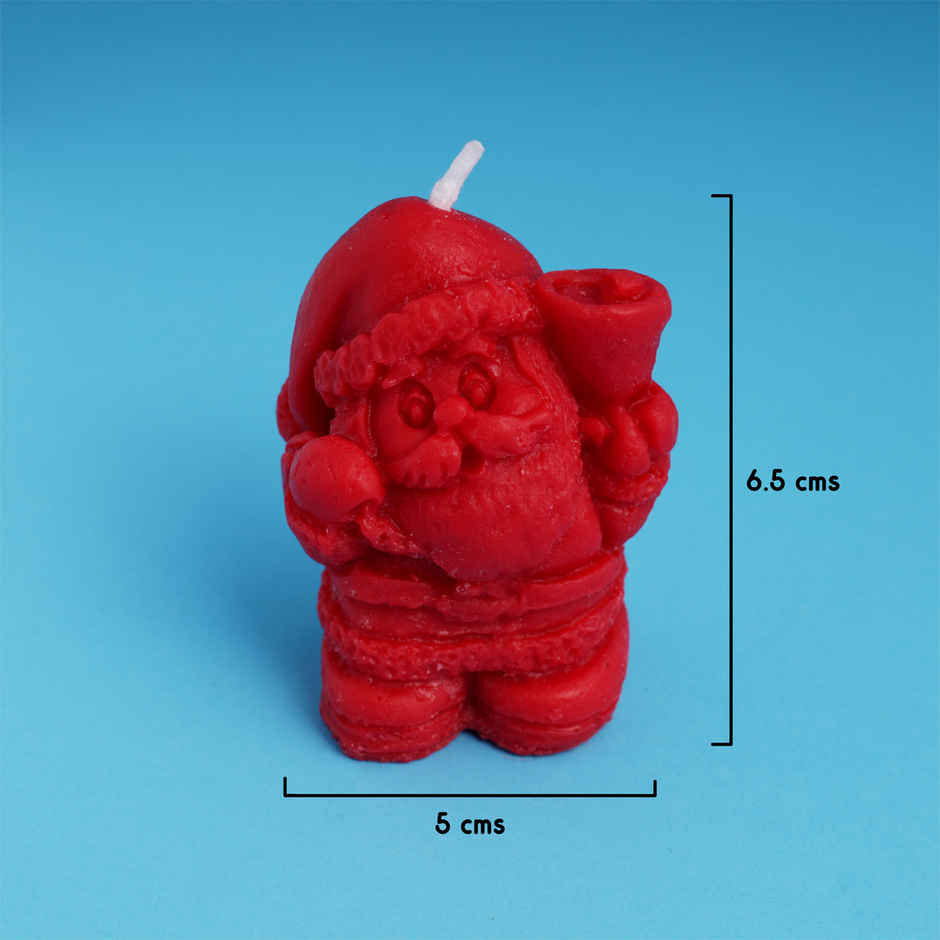 Santa Candle | Christmas Party Decor Essential and Gift