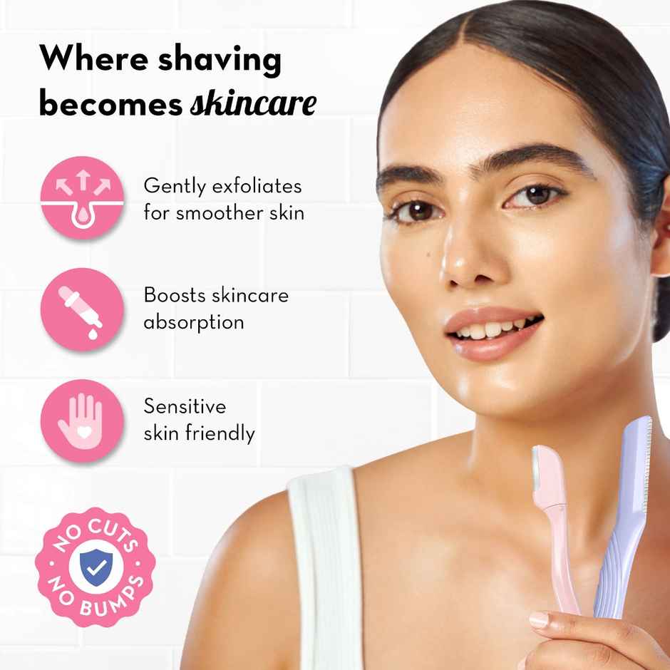 Plush Face and Brow Razor