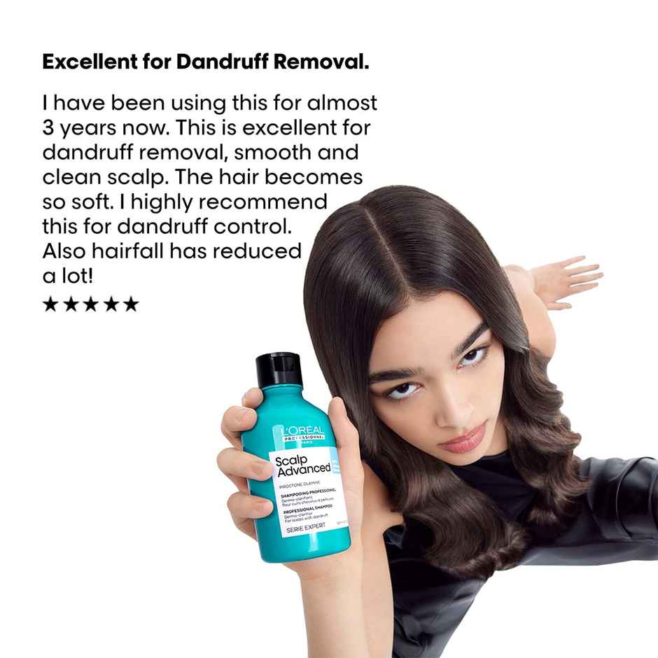 L'Oreal Professionnel Scalp Advanced Anti-Dandruff Dermo-Clarifier Shampoo Removes Dandruff