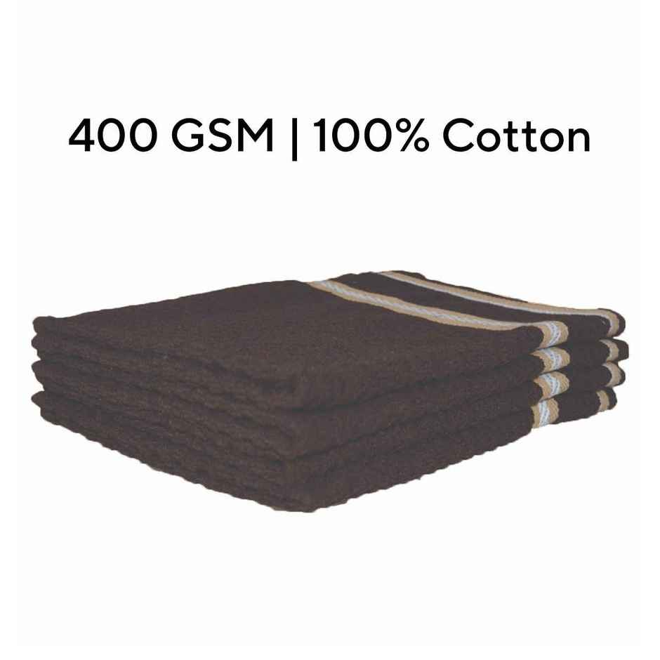 Casacraft by Pepperfry Hand and Face Towel - 400 GSM | 100% Cotton