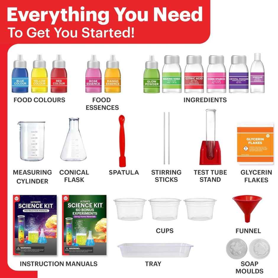 Einstein Box Ultimate Science Kit For Boys And Girls Ages 6-8-12-14 Years