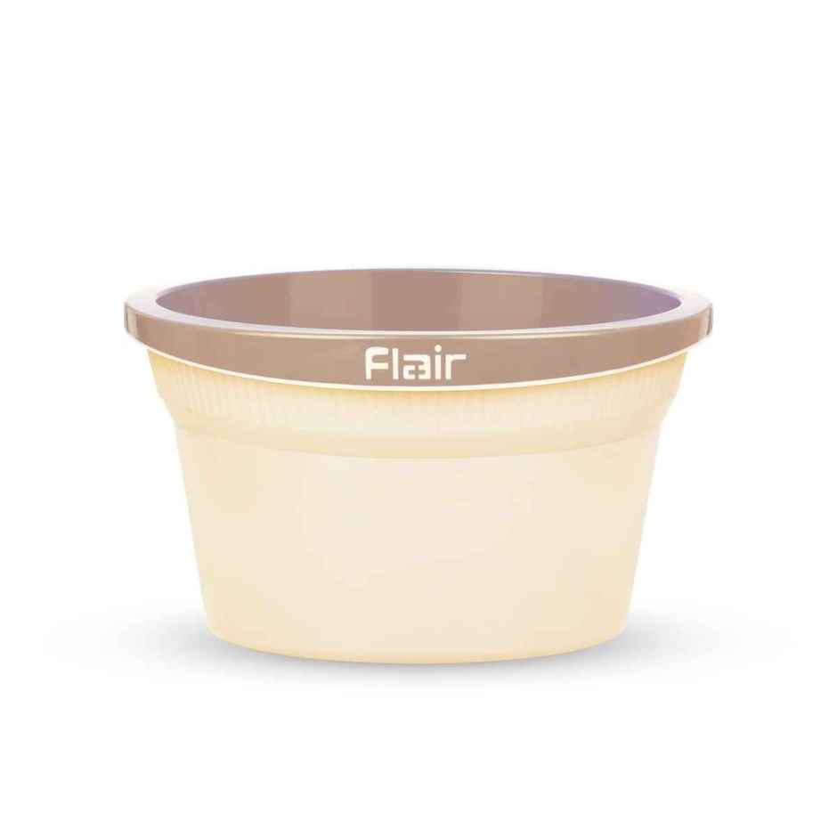Flair Estella Home Bath Tub | 20 L | Beige