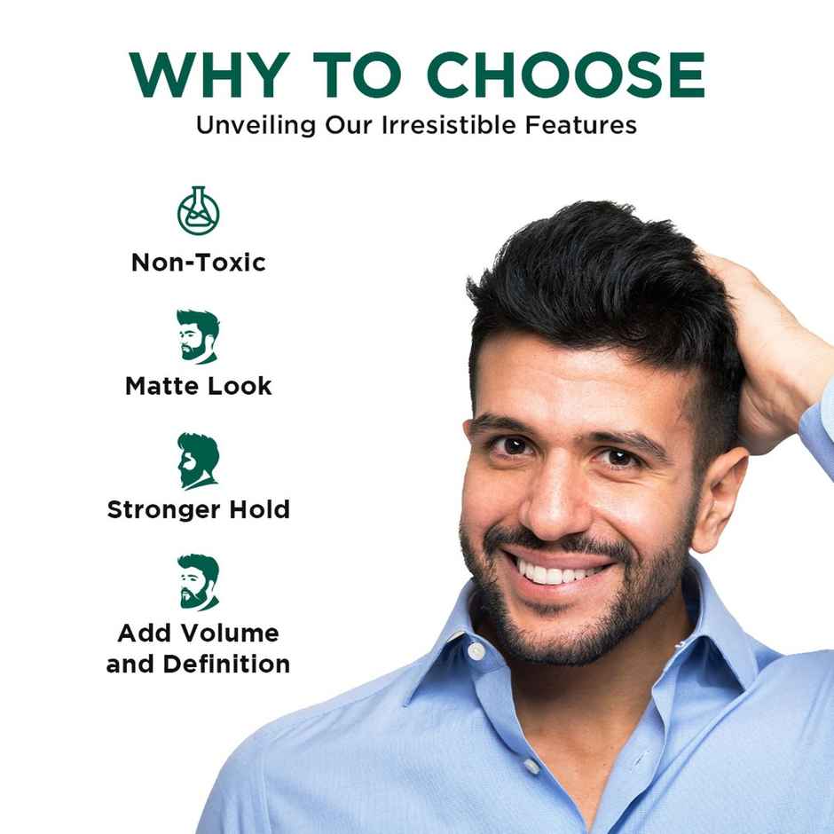 Orgatre Grip And Style Hair Volumizing Powder Wax | Strong Hold For 12 Hrs Hair Wax