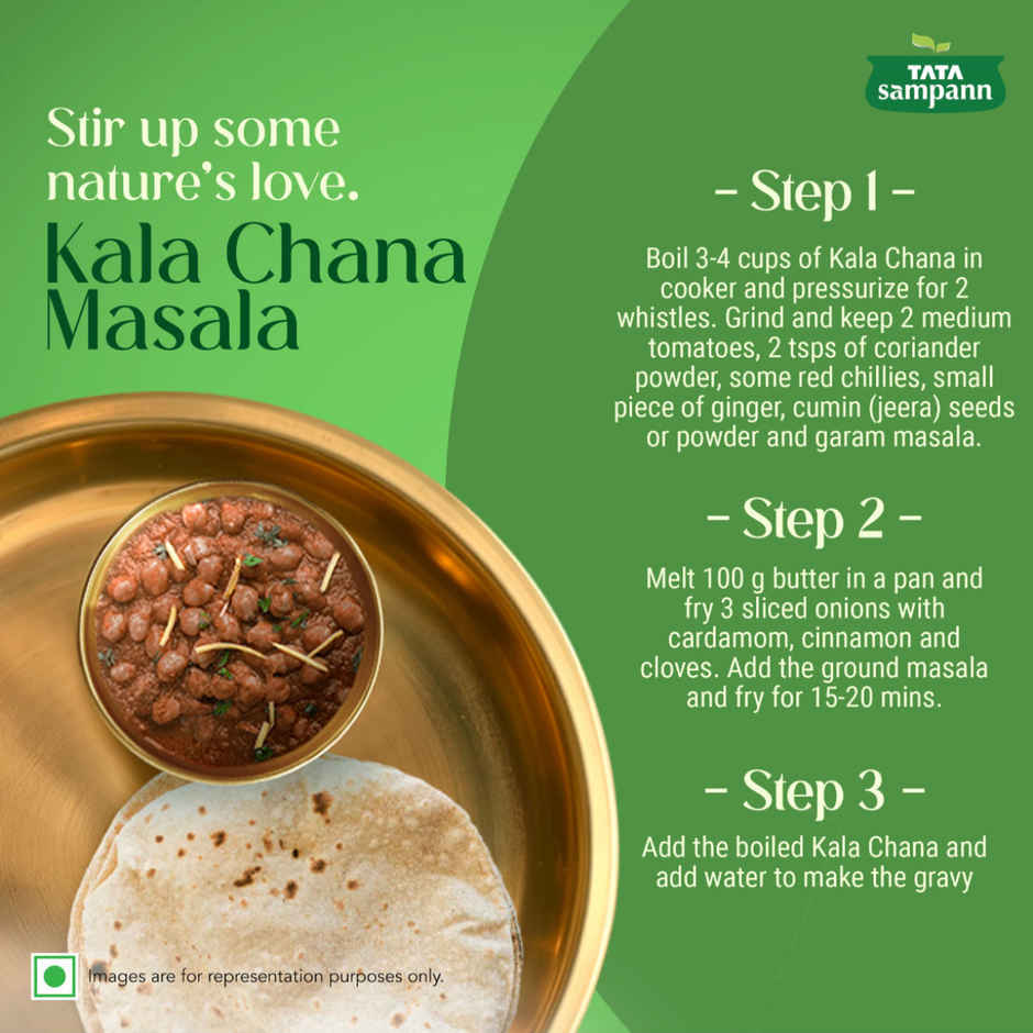 Tata Sampann Kala Chana Combo