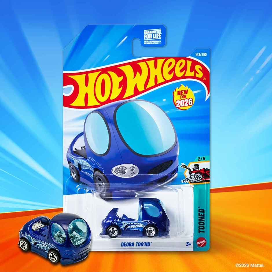Hot Wheels Worldwide Basic HW Deora Tooned Car Toy for Kids & Collectors
