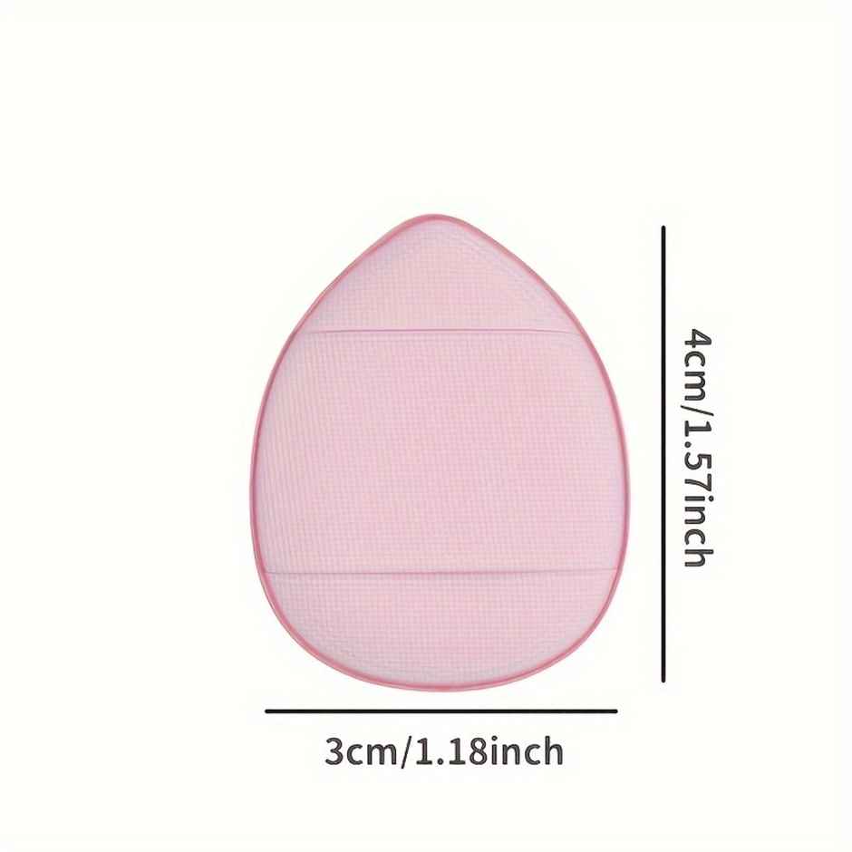 Chronex 5 Pcs Air Cushion Powder Puff Set | Ultra-Soft Wet & Dry Makeup Sponges For Face | AsBAUted