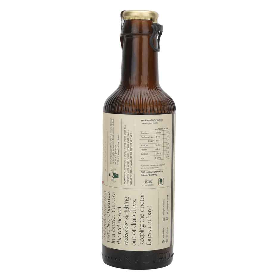 Kultur'D Apple and Cinnamon Kombucha