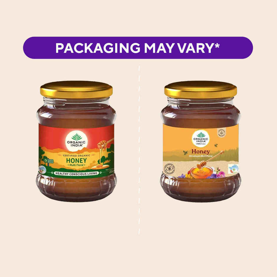 A Tata Product - Organic India Himalayan Multi Floral Honey | Rich In Nutrients | Antioxidants
