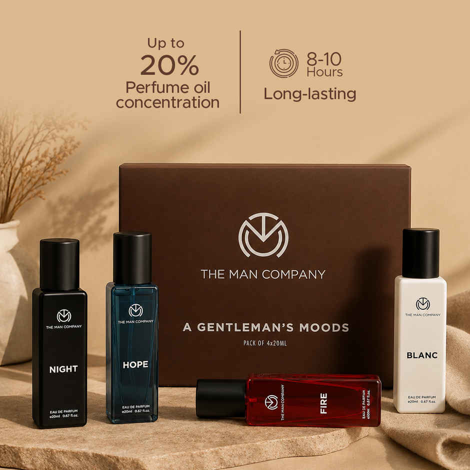 The Man Company Men's Luxury Perfume Gift Set - specially curated gentleman's moods