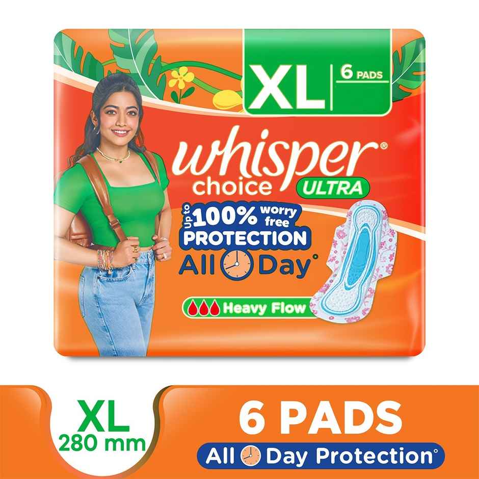 Whisper Choice Ultra XL Sanitary Pads