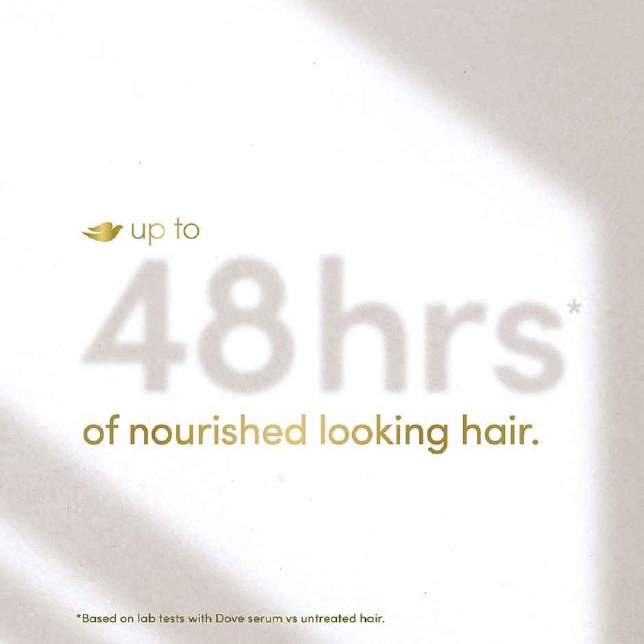 Dove  All Day Nourish + Uv Protect  Hair Serum For All Hair Types With Bio Protein Care