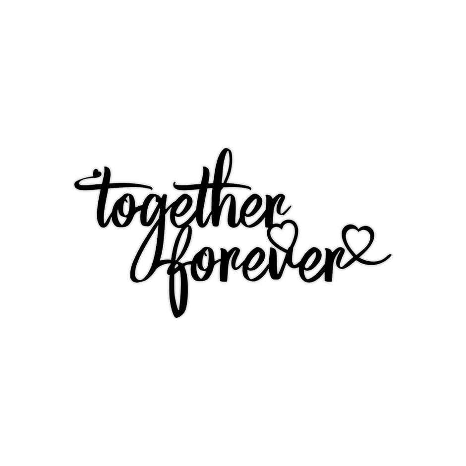Urbanfix Together Forever Wall Art Cutout