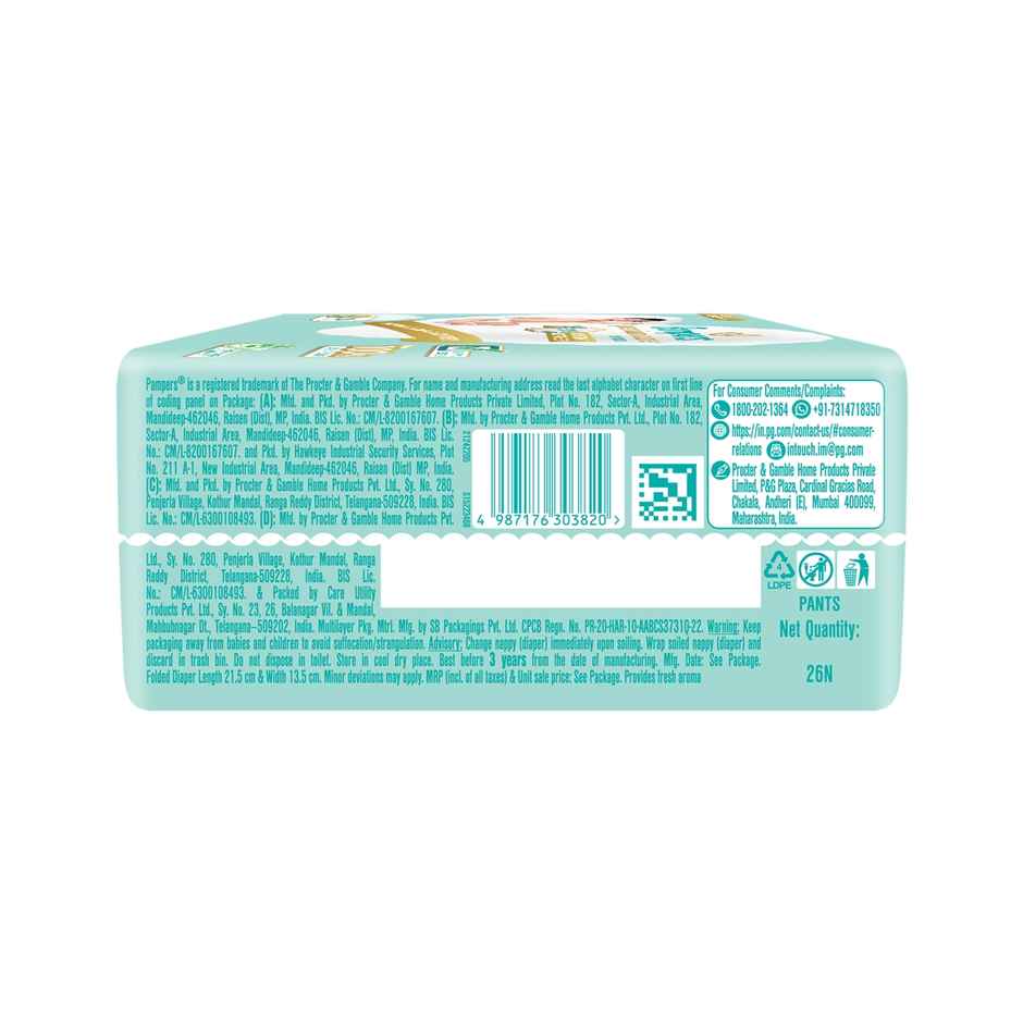 Pampers Premium Care Baby Diapers | Pant Style | L | 26 pcs