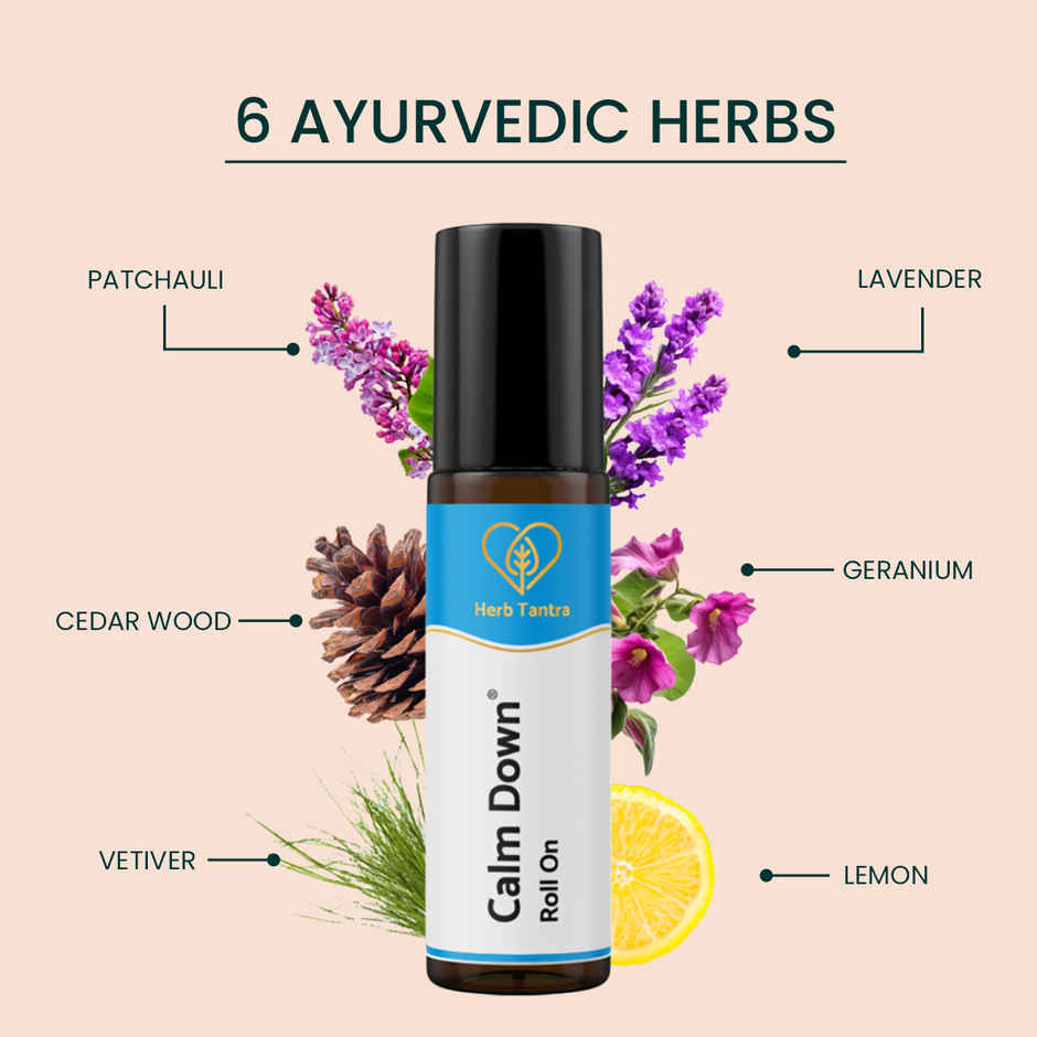 Herb Tantra Calm Down Anxiety Support Roll-On